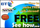 Make FREE calls abroad with ExtraCall.com if you are with BT.